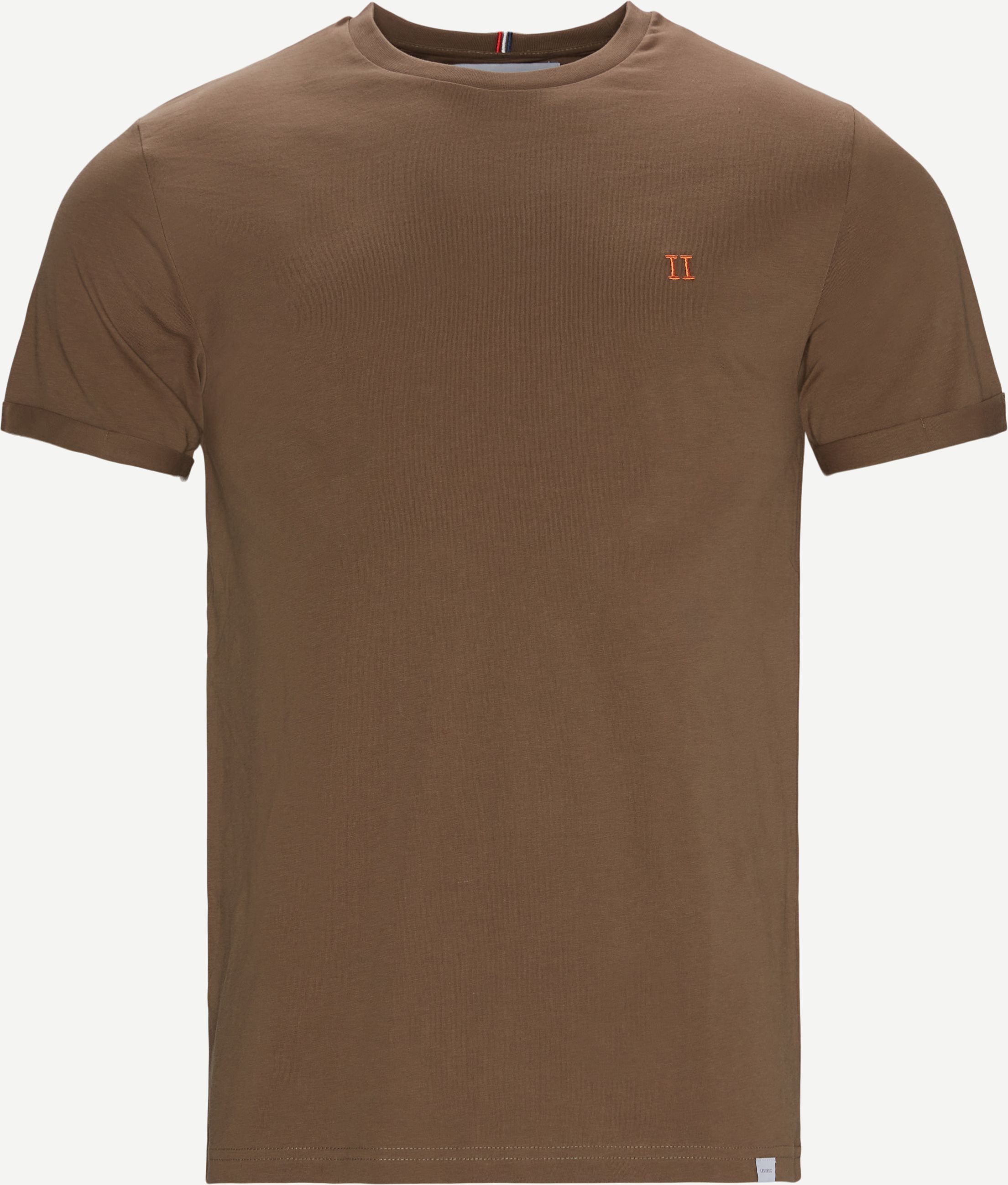 Les Deux T-shirts NØRREGAARD LDM101008 Brown
